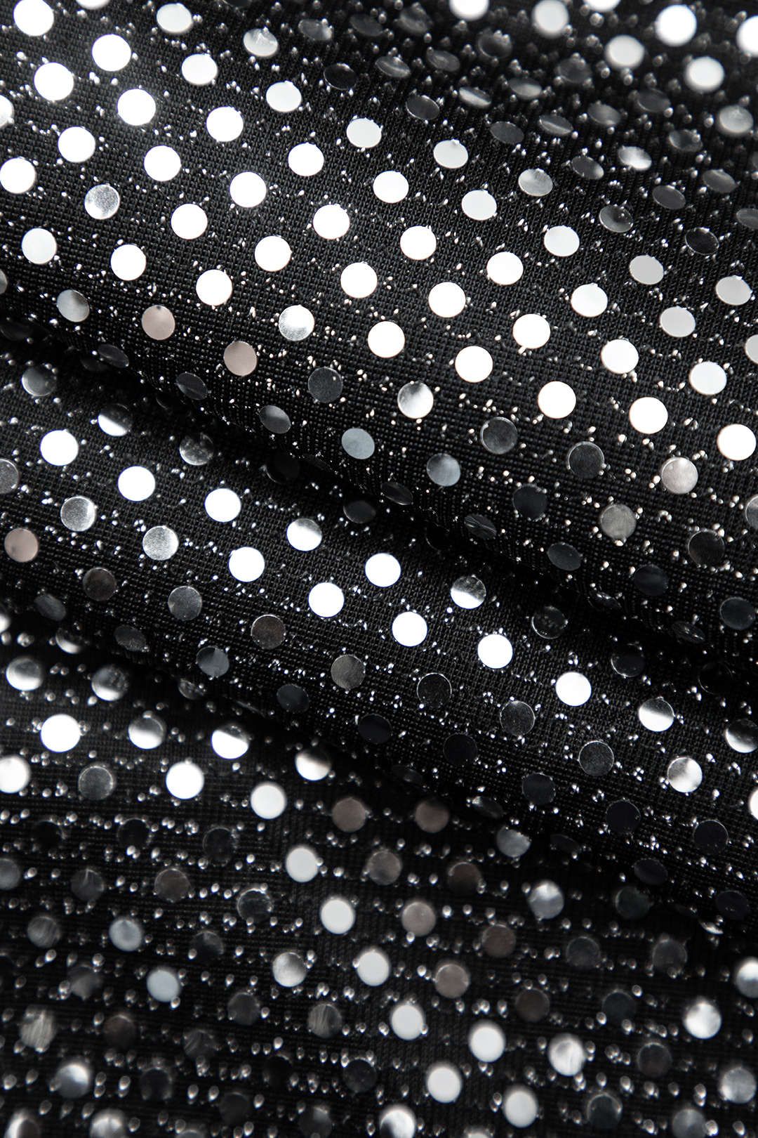 Sequin Cowl Neck Backless Hooded Mini Dress sold by Micas product image thumbnail 6