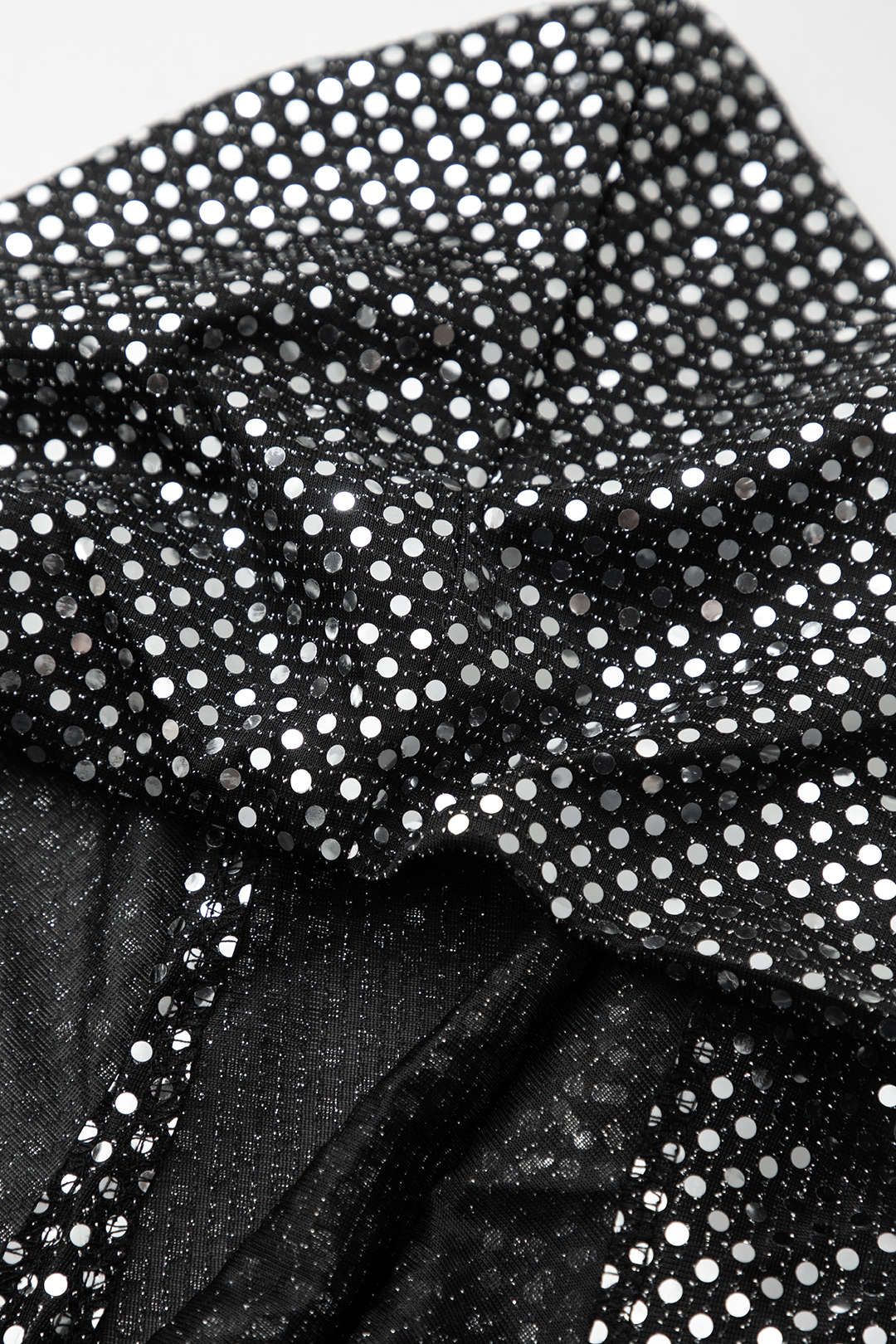 Sequin Cowl Neck Backless Hooded Mini Dress sold by Micas product image thumbnail 7