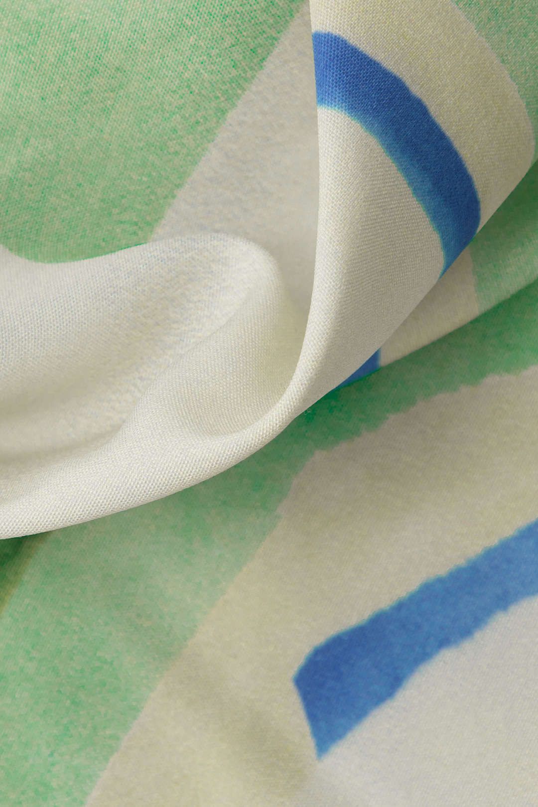 Printed Satin Cap Sleeve Blouse sold by Micas product image thumbnail 3