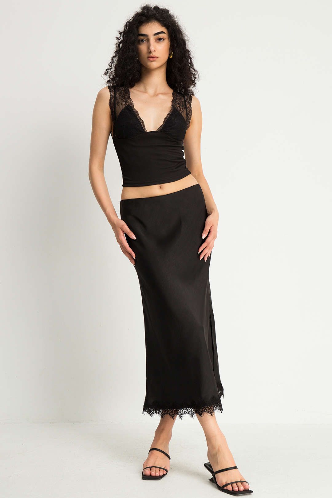 Lace V-neck Cami Top sold by Micas product image thumbnail 4