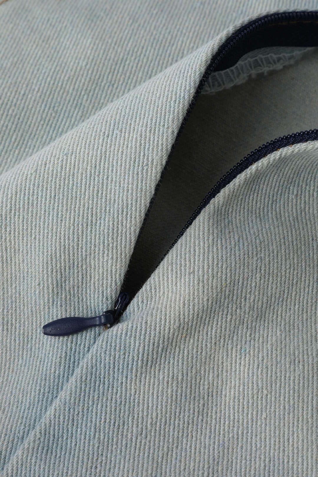 Frayed Trim Slit Denim Mermaid Skirt sold by Micas product image thumbnail 5