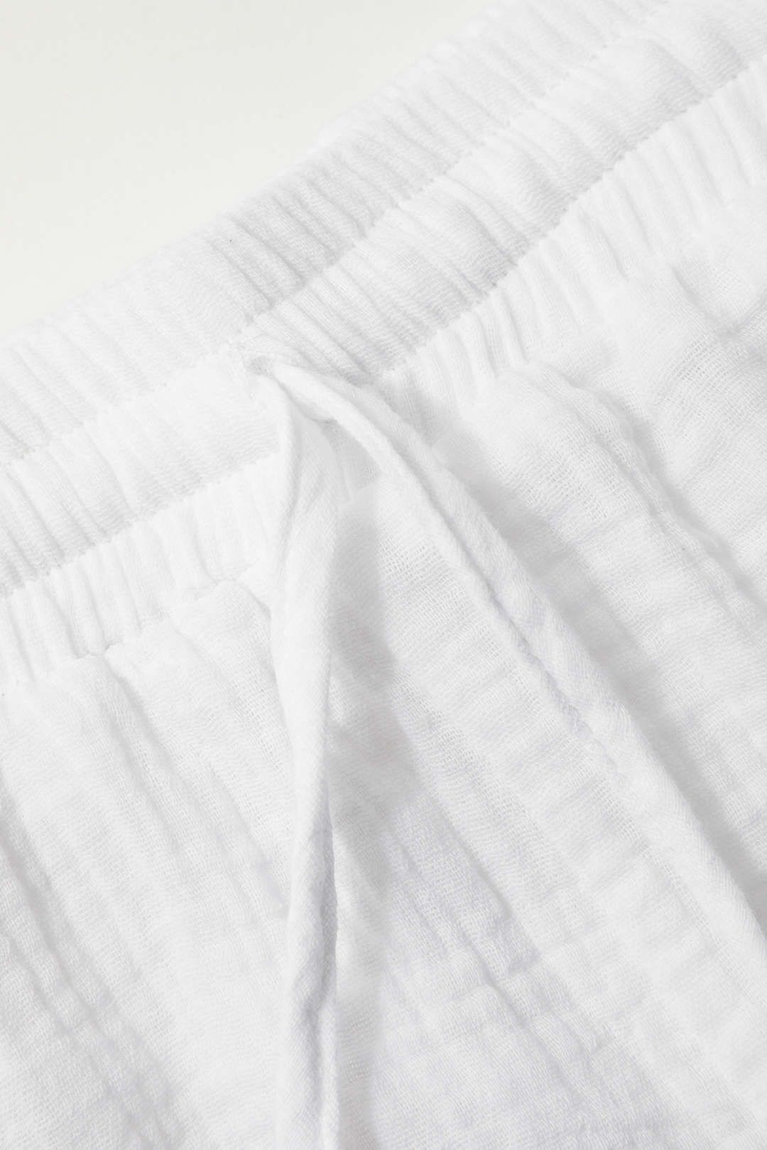 Chest Pocket Long Sleeve Shirt And Tie Waist Shorts Set sold by Micas product image thumbnail 8