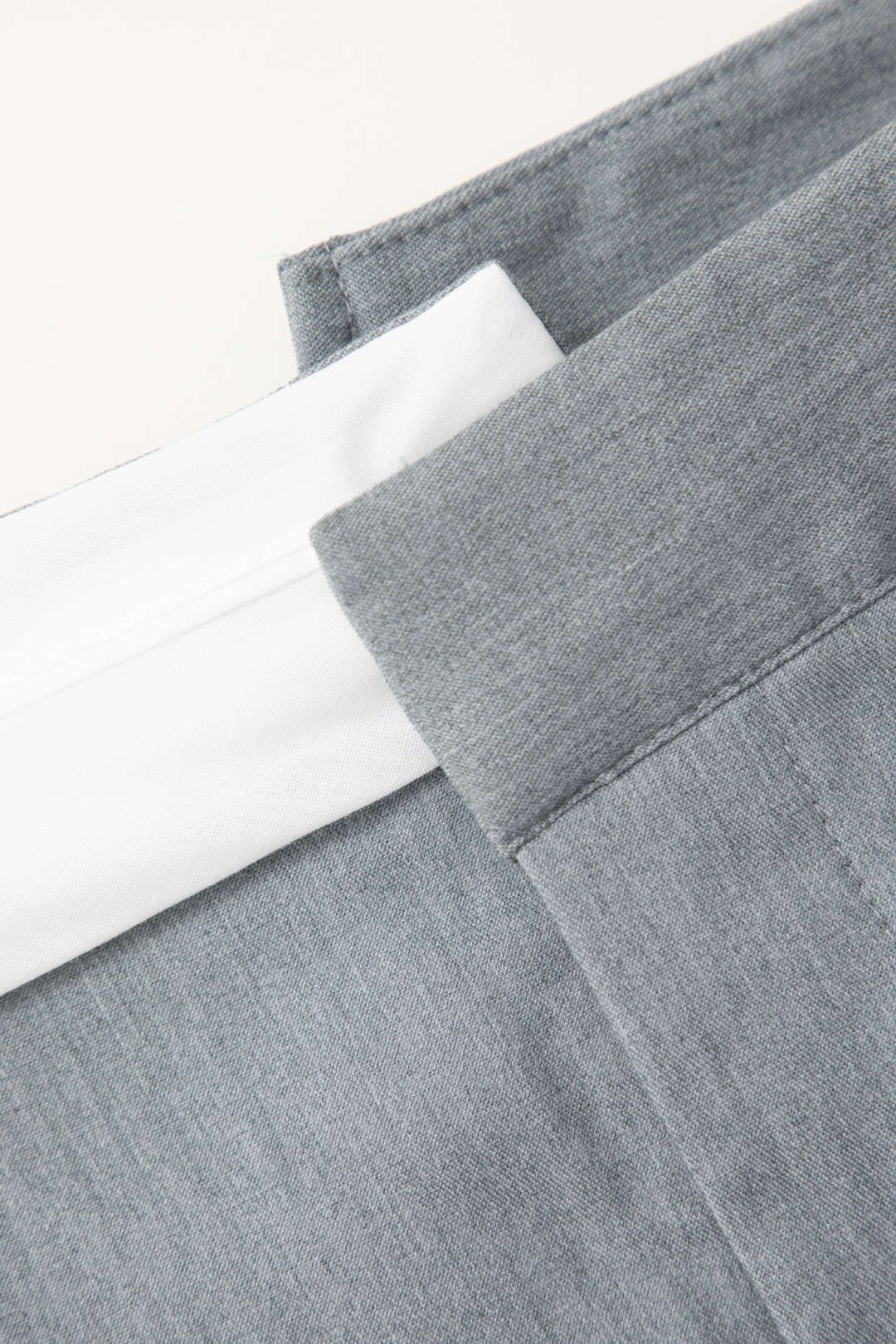 Contrast Waist Slit Front Maxi Skirt sold by Micas product image thumbnail 4