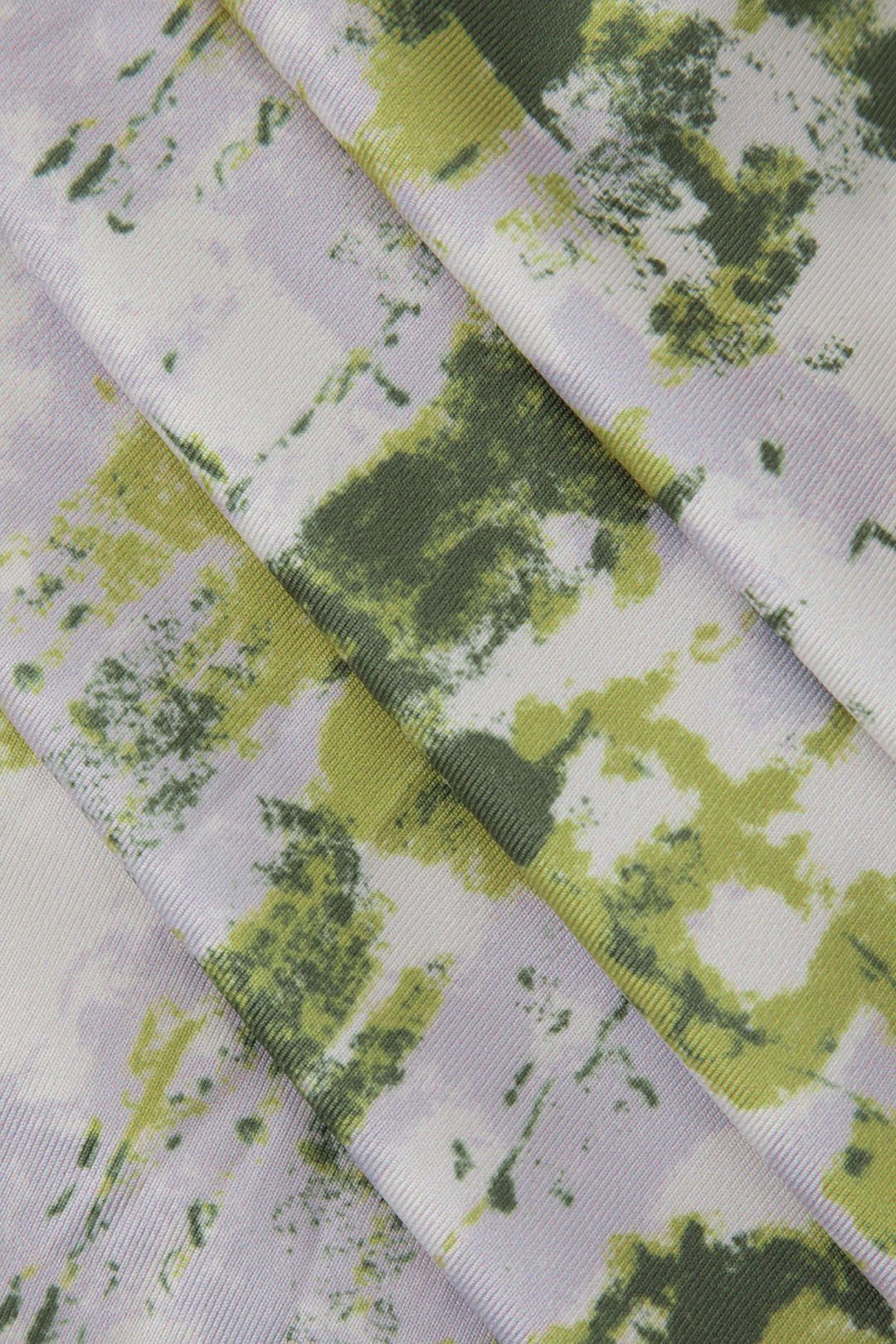 Abstract Print Deep V-neck Mini Dress sold by Micas product image thumbnail 4