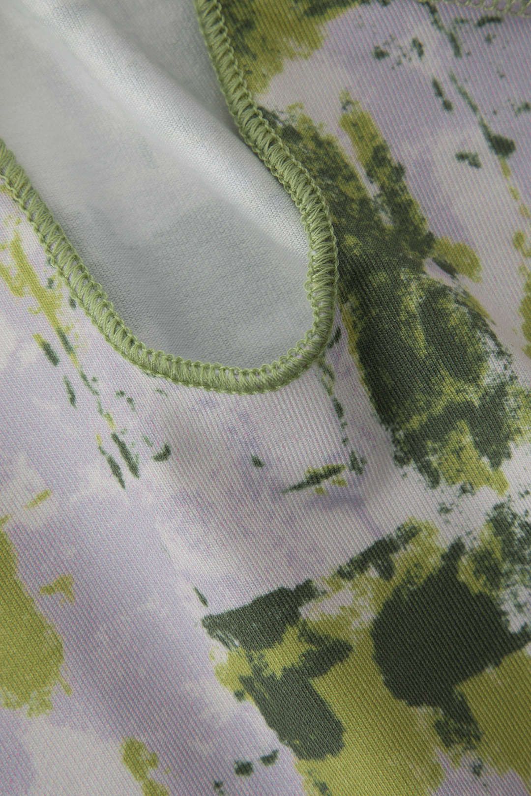 Abstract Print Deep V-neck Mini Dress sold by Micas product image thumbnail 3