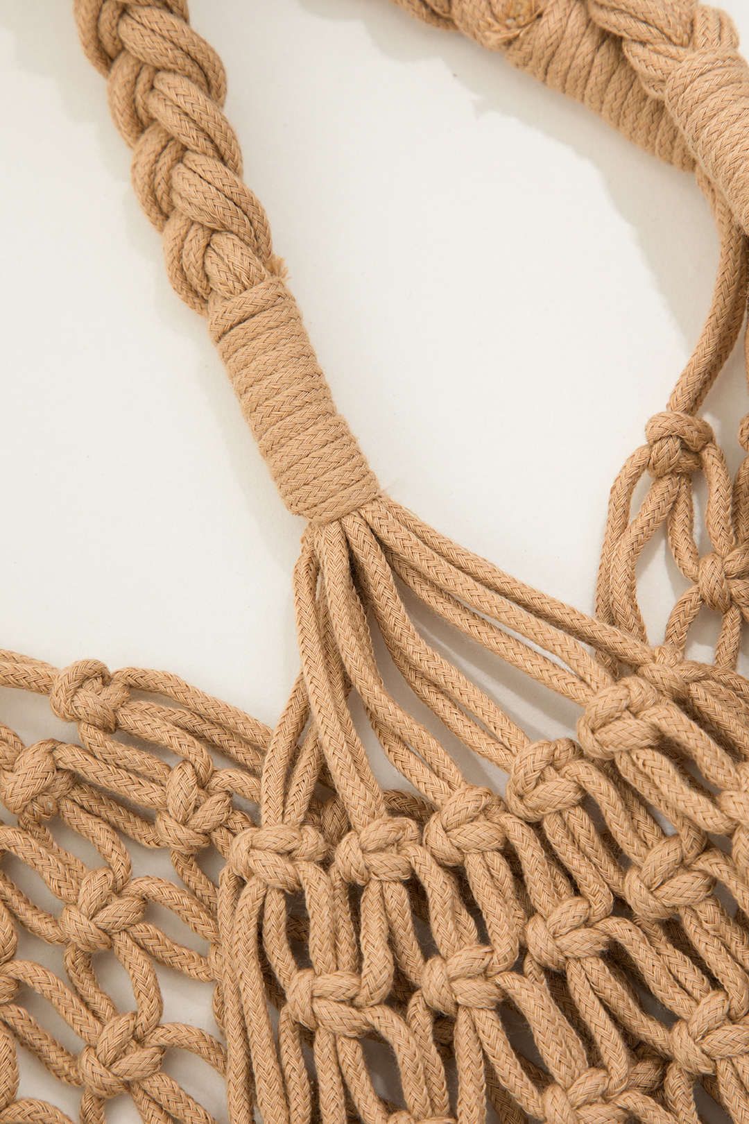 Crochet Woven Tote Bag sold by Micas product image thumbnail 3