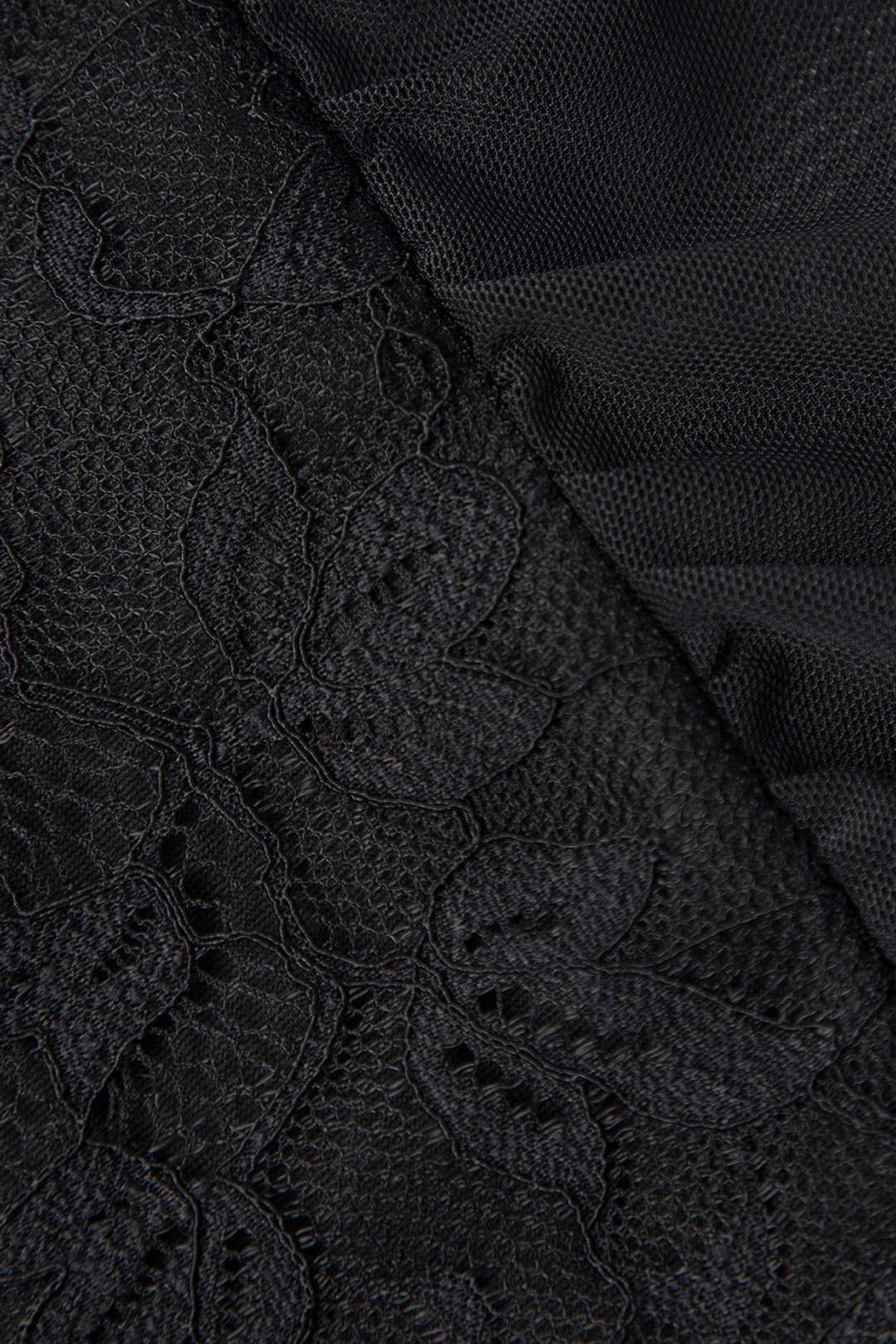 Lace V-neck Corset Top And Ruched Bodycon Mini Skirt Set sold by Micas product image thumbnail 6