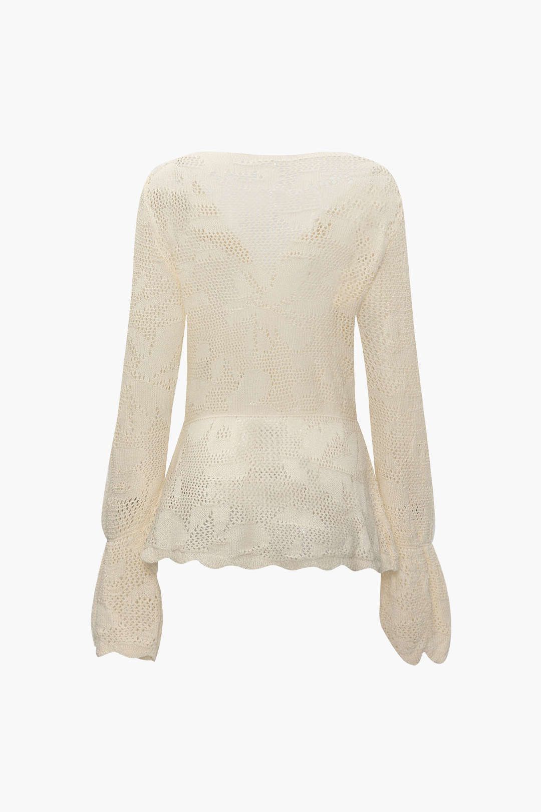 Button Up Open Knit Cardigan sold by Micas product image thumbnail 2