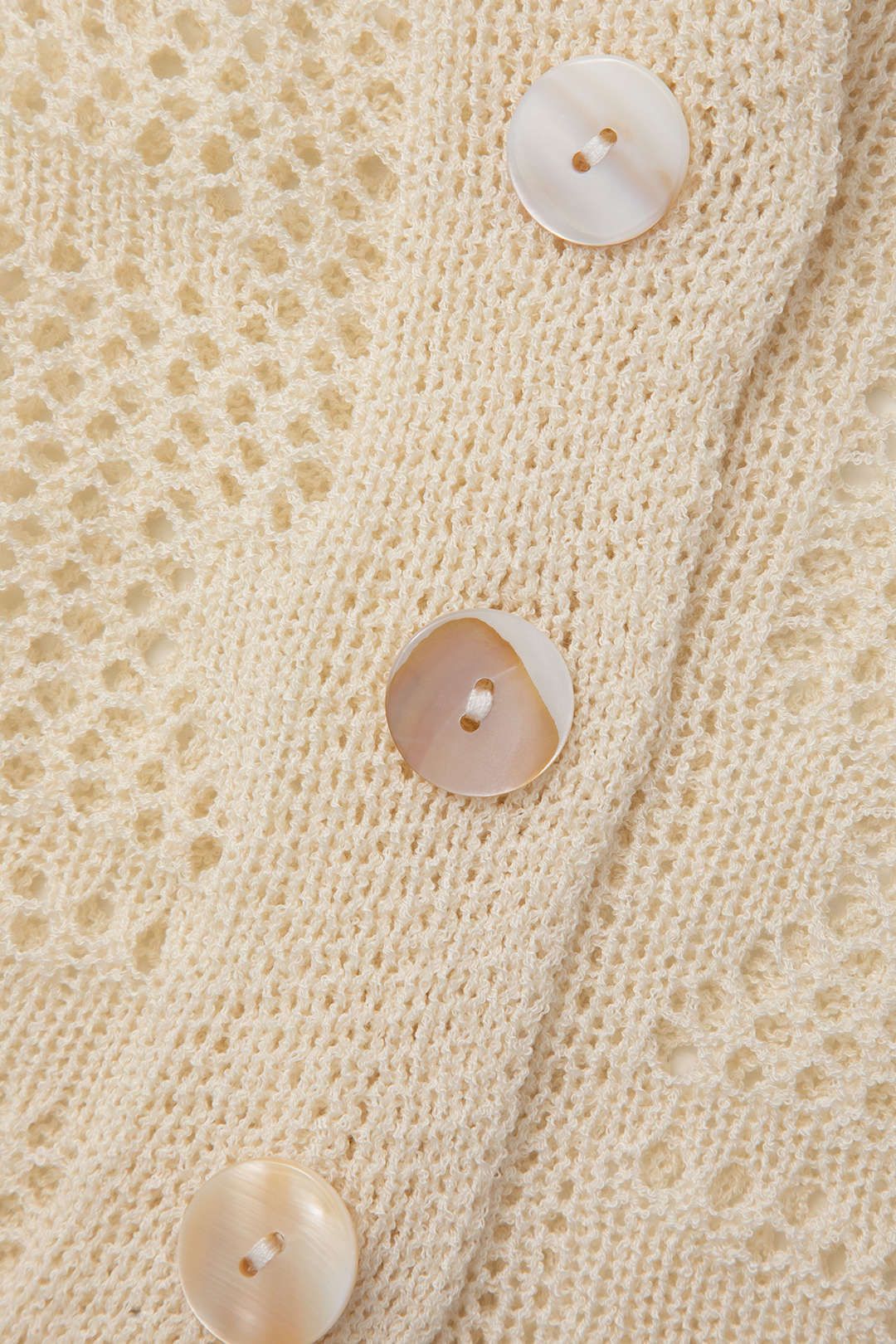 Button Up Open Knit Cardigan sold by Micas product image thumbnail 4