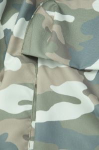 Camo High Waisted Drawstring Multi-Pockets Straight Leg Cargo Pants sold by Micas