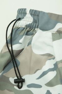 Camo High Waisted Drawstring Multi-Pockets Straight Leg Cargo Pants sold by Micas
