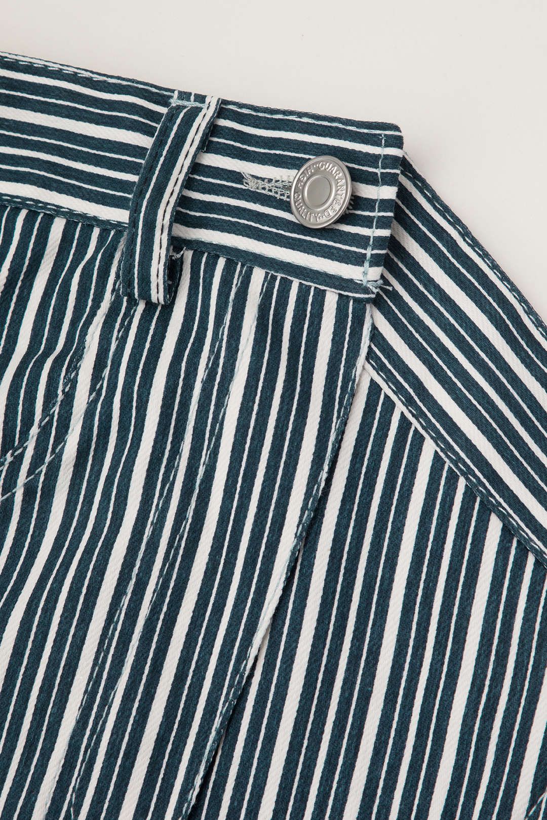 Stripe Strapless Slit Mini Dress sold by Micas product image thumbnail 3