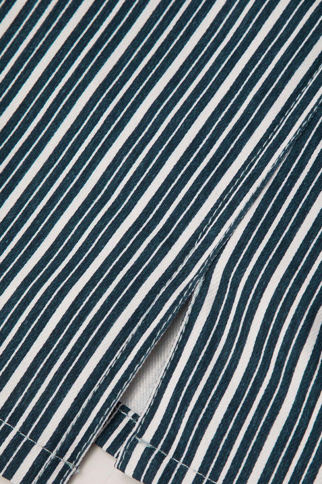 Stripe Strapless Slit Mini Dress sold by Micas product image thumbnail 4