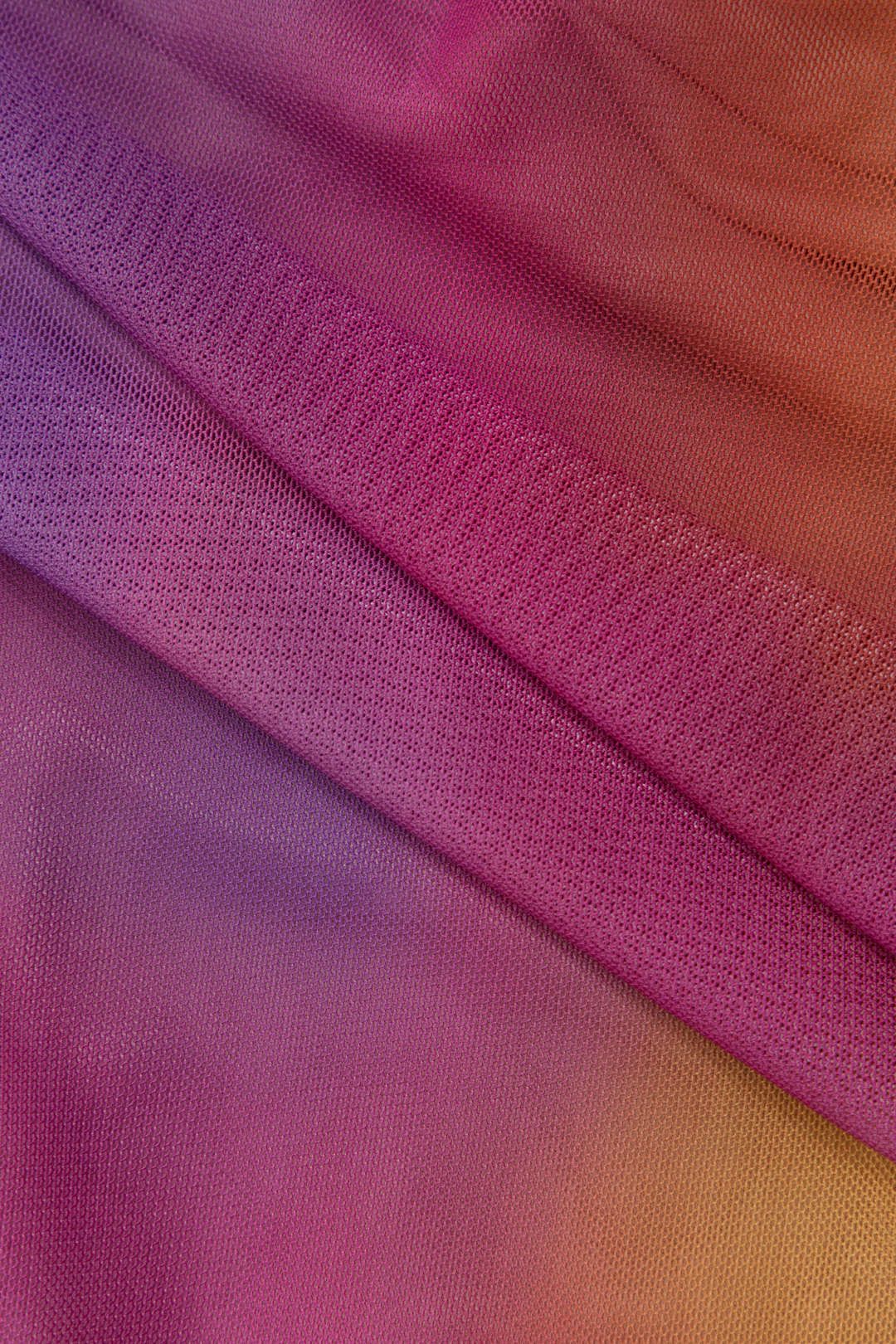 Ombre Mesh Cross Strap Bodysuit sold by Micas product image thumbnail 4