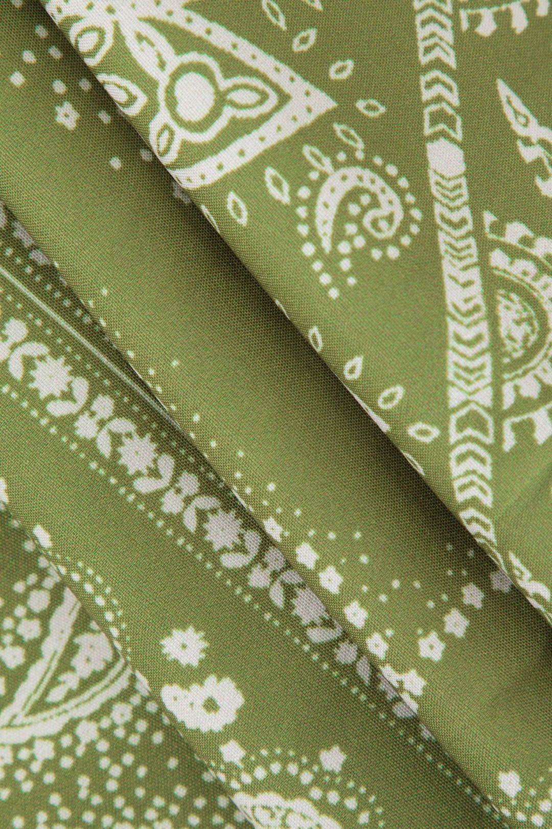 Paisley Print Drawstring Pants sold by Micas product image thumbnail 3