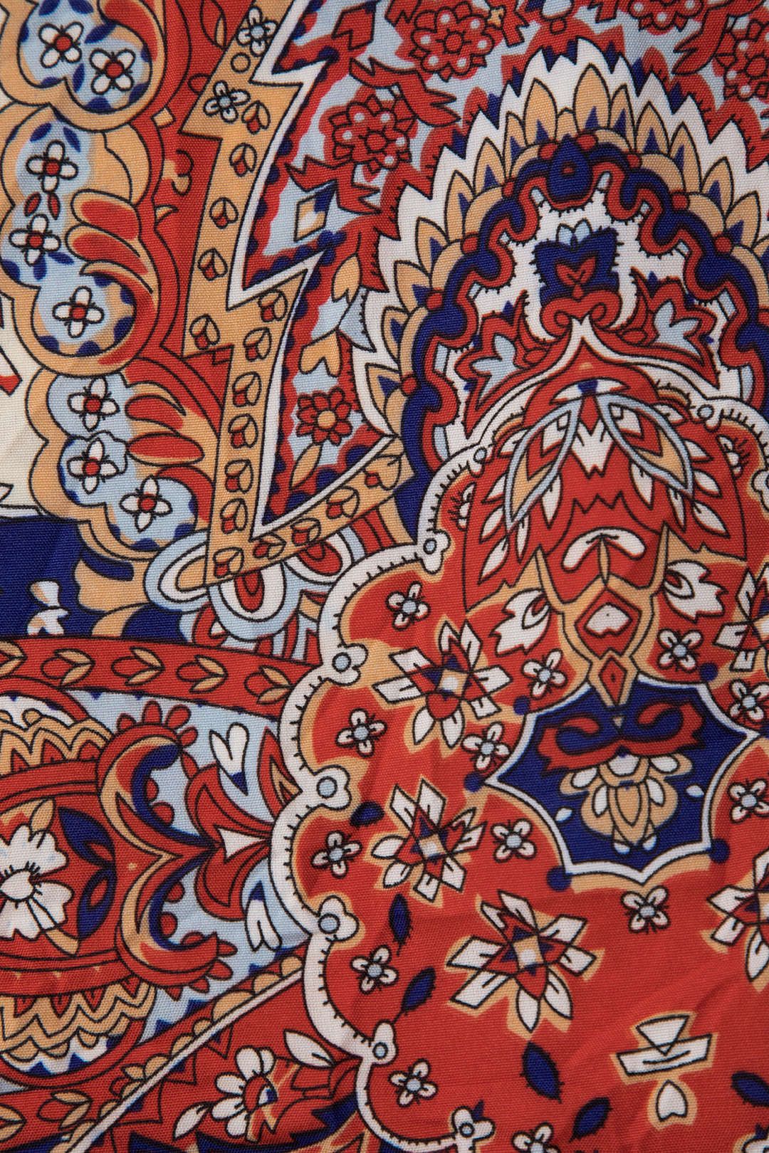 Paisley Print Elastic Waist Straight Leg Pants sold by Micas product image thumbnail 5