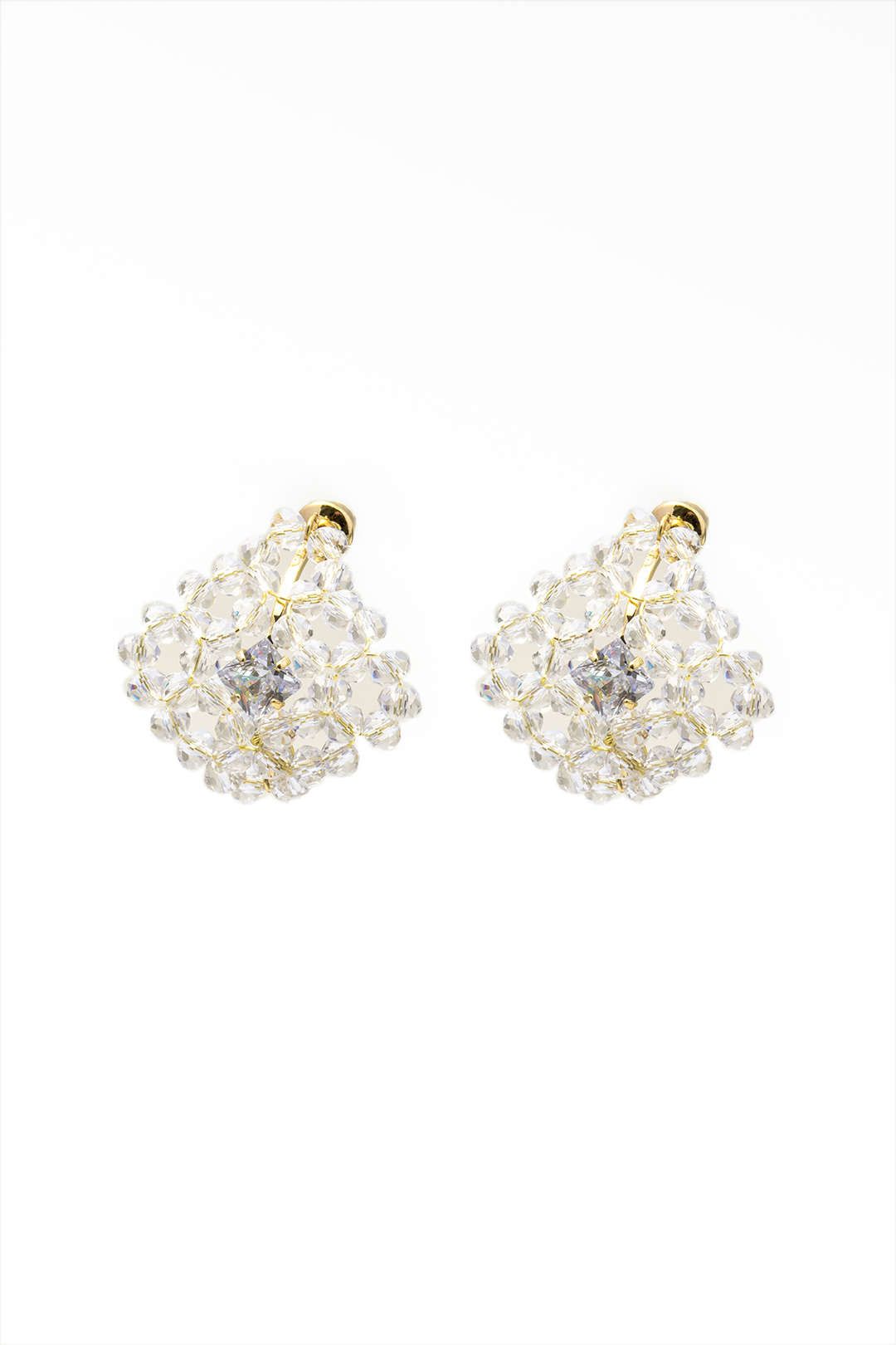 Drop Crystal Earrings sold by Micas