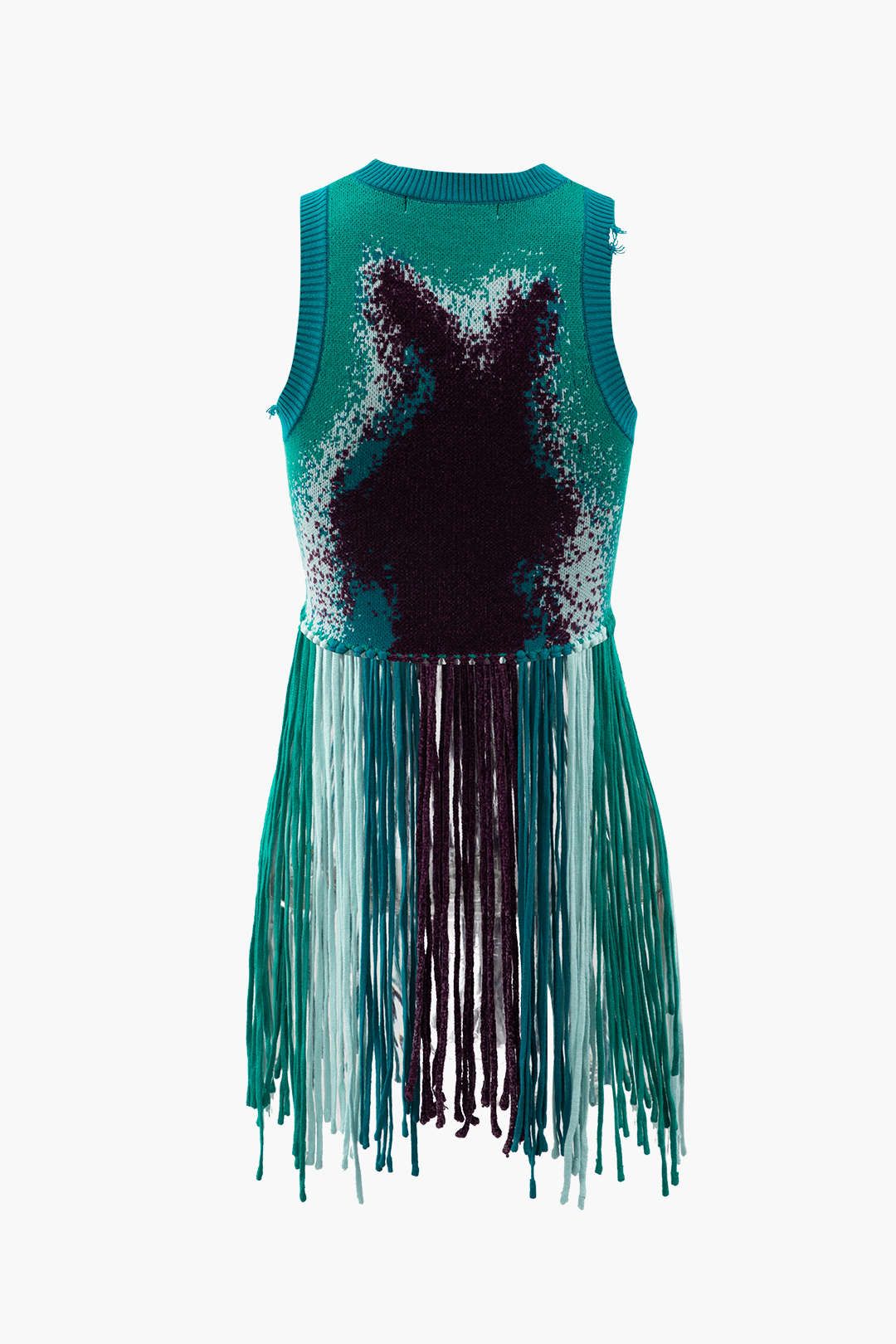 Fringe Hem Knit Tank Top sold by Micas product image thumbnail 2