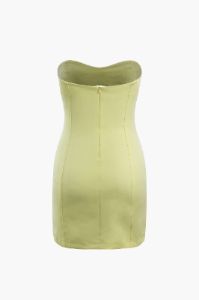 Cut Out Front Strapless Mini Dress sold by Micas