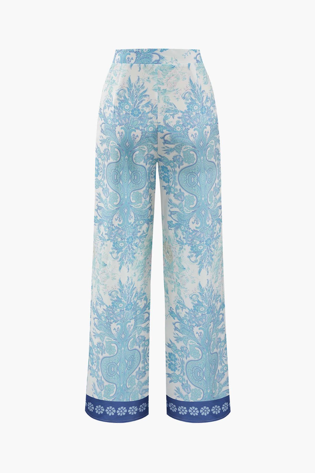 Toile De Jouy Cami And Straight Leg Pants Set sold by Micas product image thumbnail 5