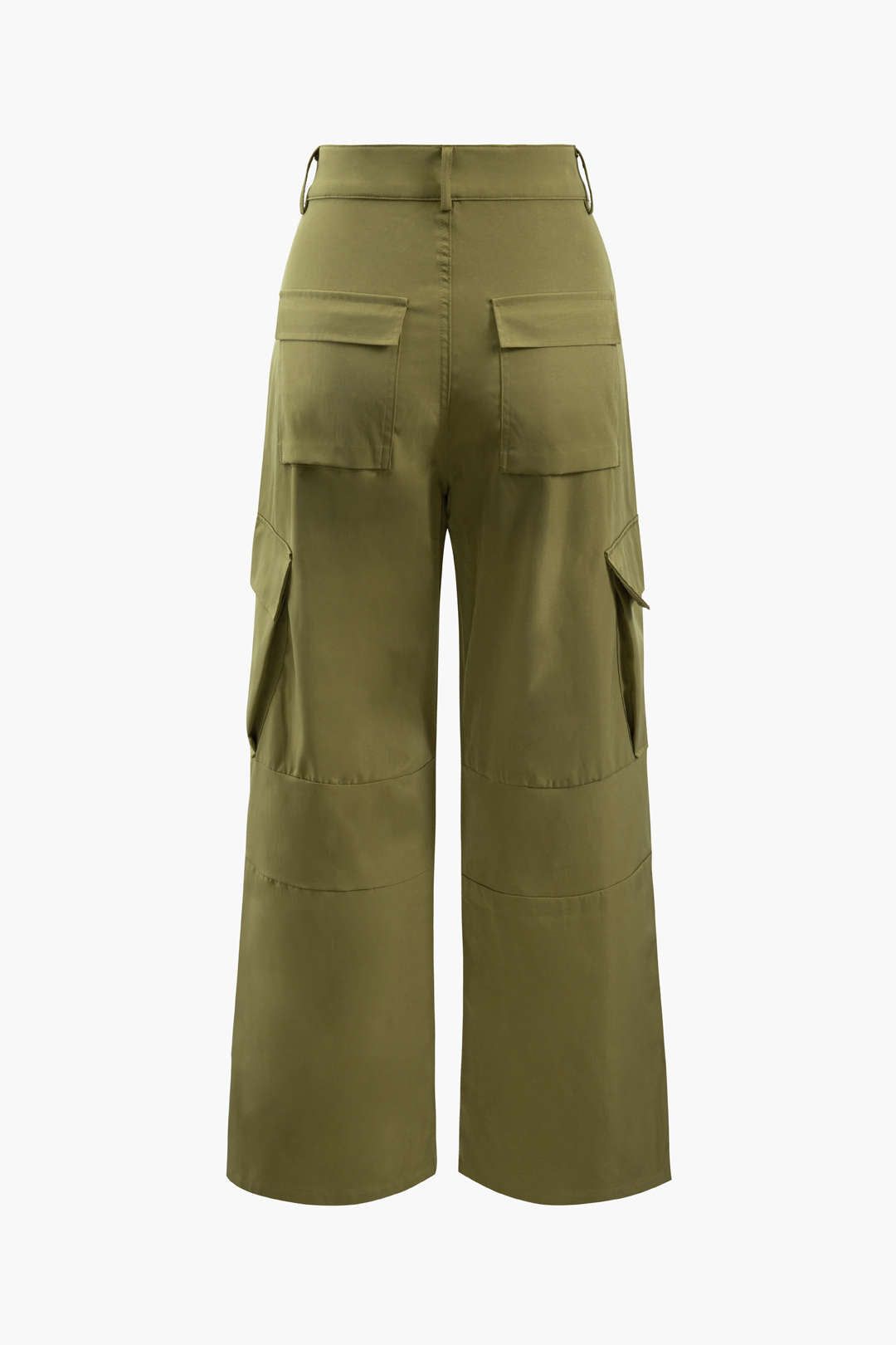 Flap Pocket Wide Leg Cargo Pants sold by Micas product image thumbnail 2