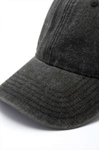 Distressed Denim Baseball Cap sold by Micas