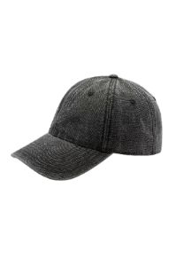 Distressed Denim Baseball Cap sold by Micas