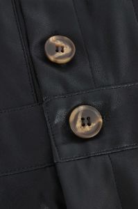 Faux Leather Jumpsuit sold by Micas