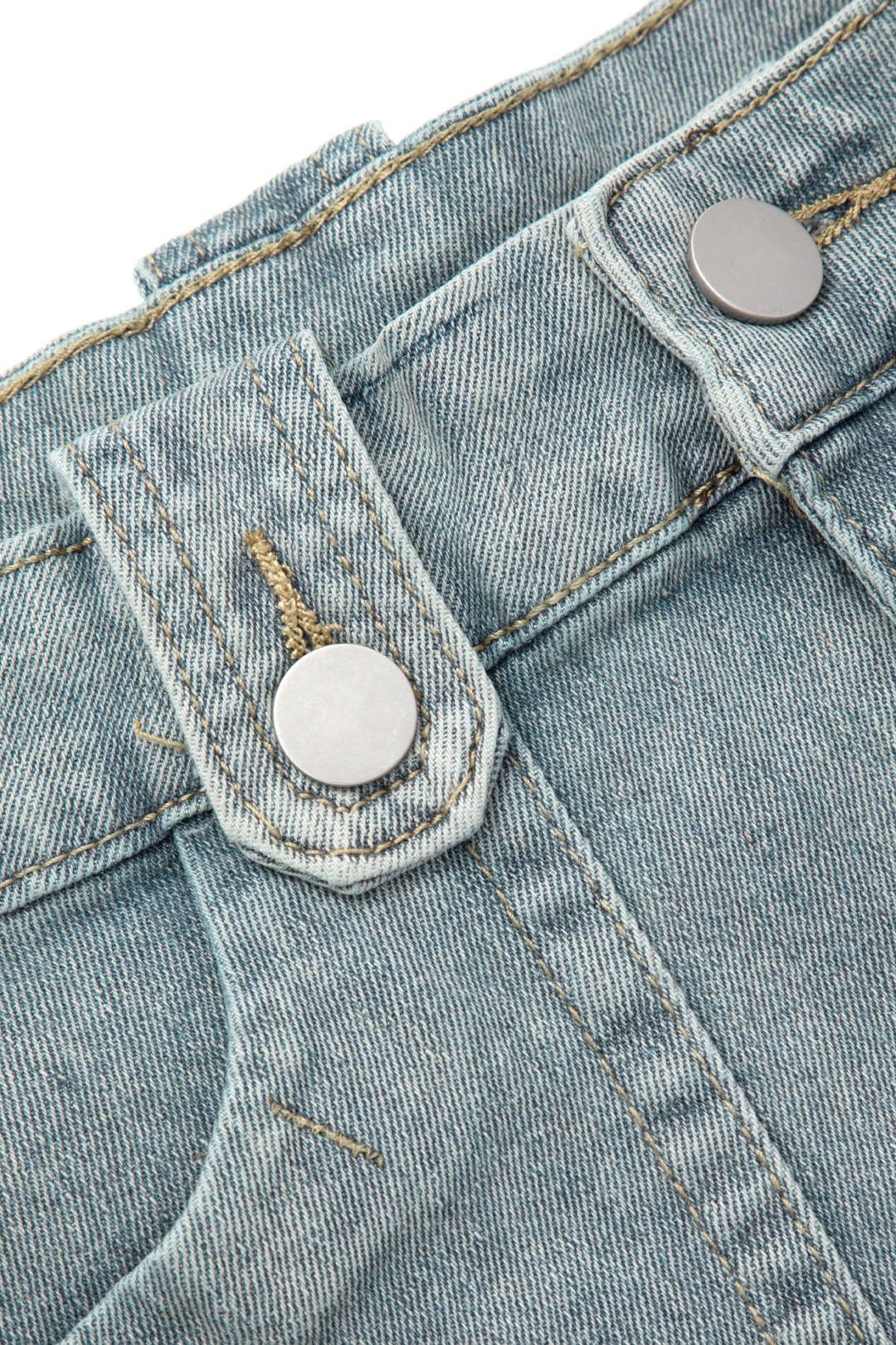 Denim Cargo Mini Skirt sold by Micas product image thumbnail 3