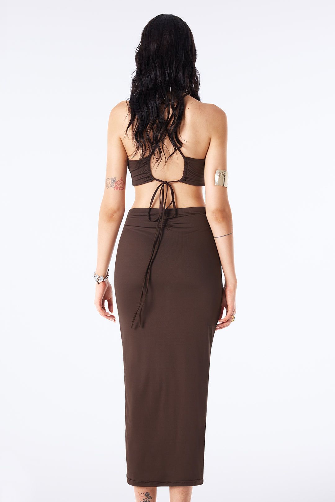 Hollow Out Strappy Maxi Dress sold by Micas product image thumbnail 5