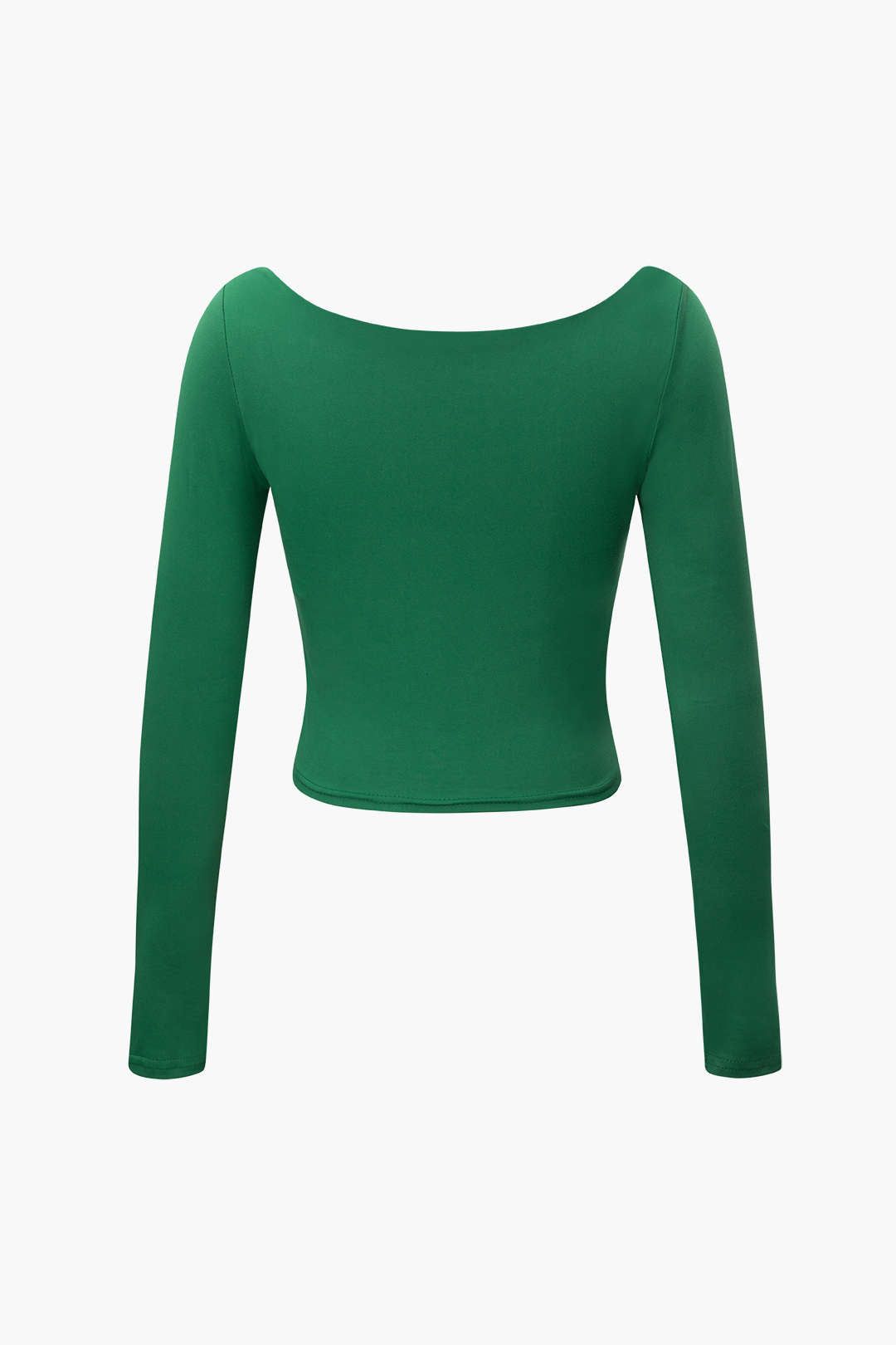 Solid Square Neck Long Sleeve Top sold by Micas product image thumbnail 2