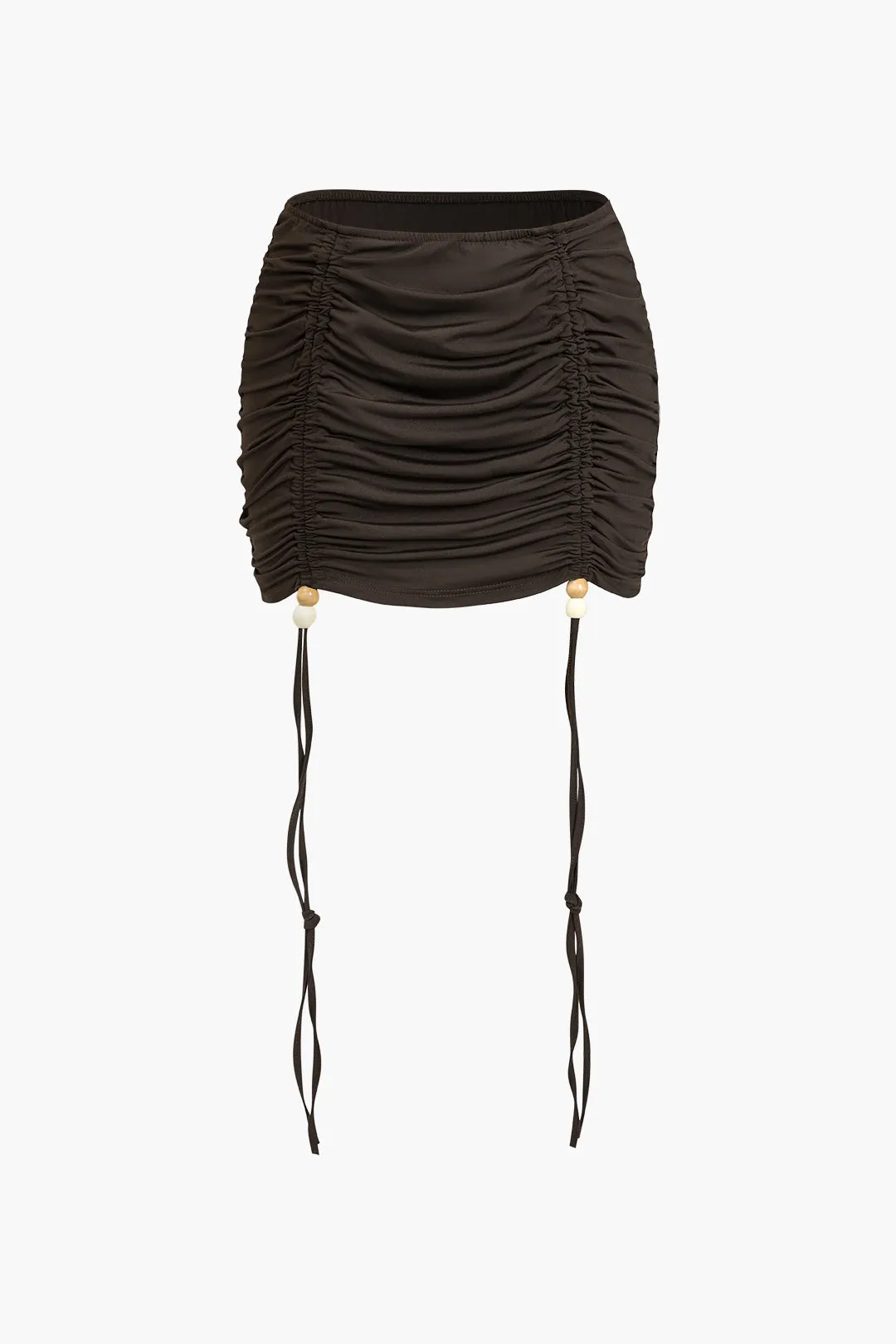 Solid ruched snoretræksnøresæt sold by Micas product image thumbnail 3