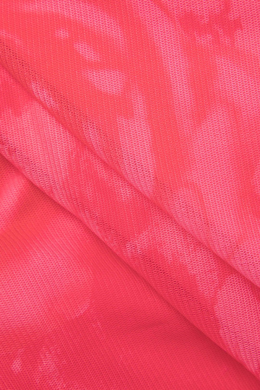 Asymmetric Cross Tie Back Mesh Dress sold by Micas product image thumbnail 5