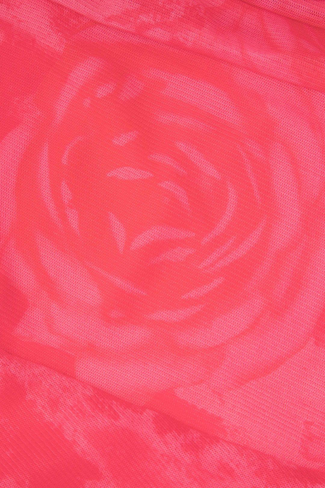 Asymmetric Cross Tie Back Mesh Dress sold by Micas product image thumbnail 3