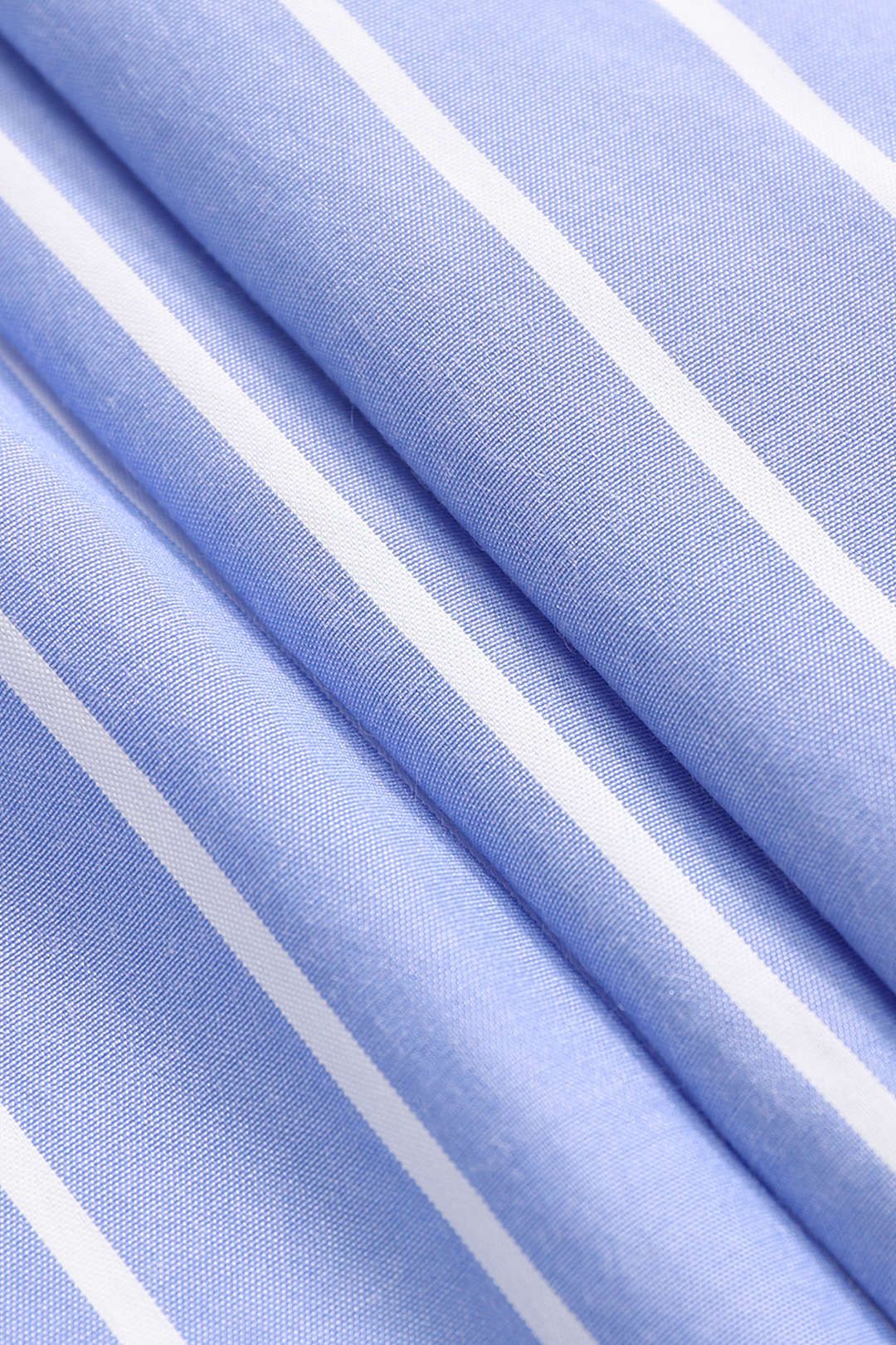 Vertical Stripe Cropped Shirt sold by Micas product image thumbnail 4