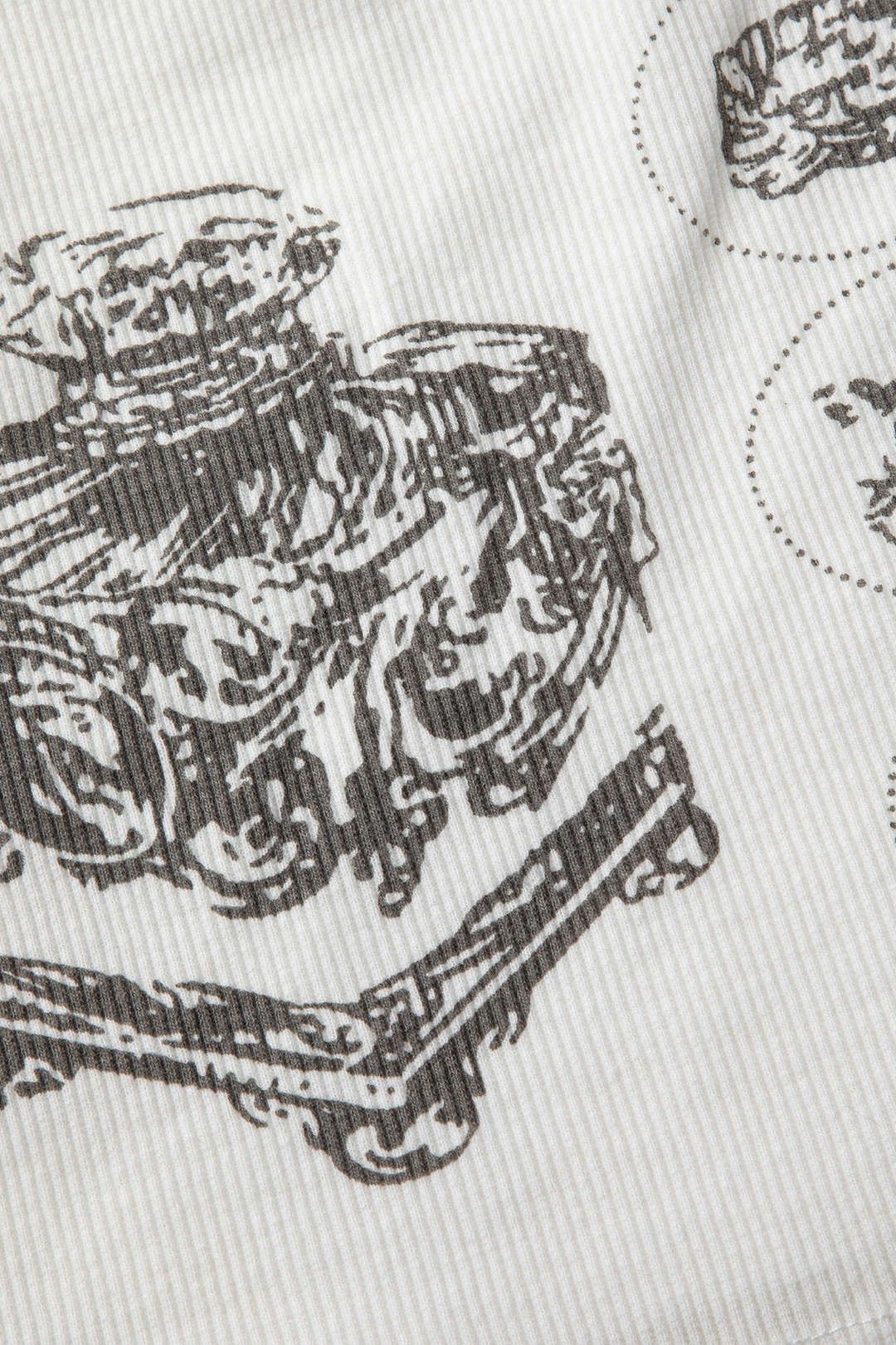 Square Neck Rib Crop T-Shirt sold by Micas product image thumbnail 4