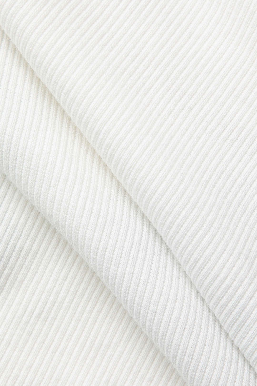 Square Neck Rib Crop T-Shirt sold by Micas product image thumbnail 3