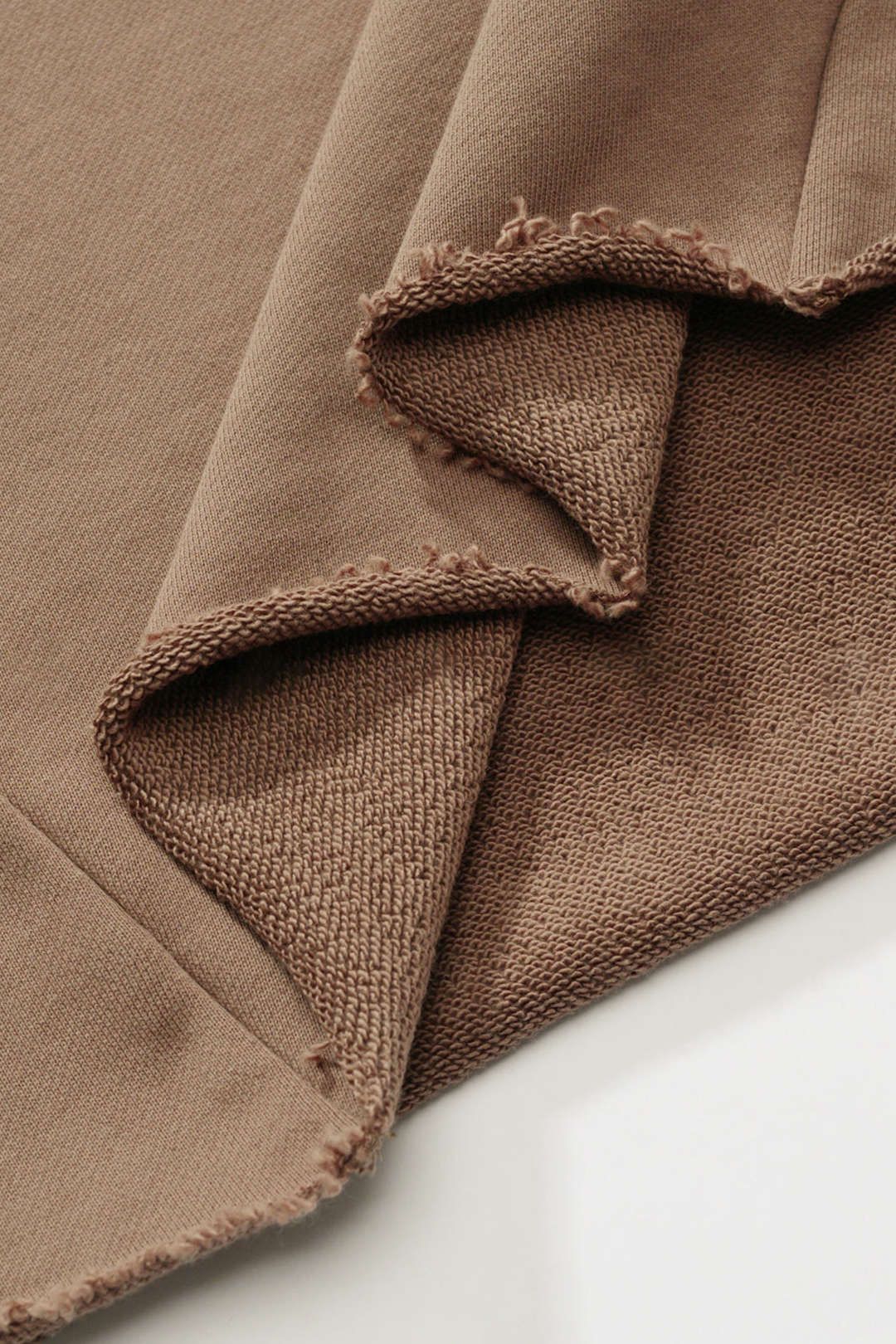 Raw Trim Long Sleeve Pullover Sweatshirt And Straight Leg Pants Set sold by Micas product image thumbnail 3