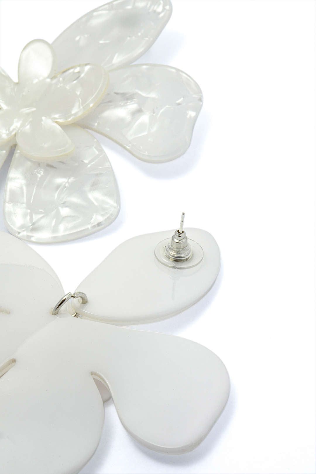 Oversized Floral Earrings sold by Micas product image thumbnail 2