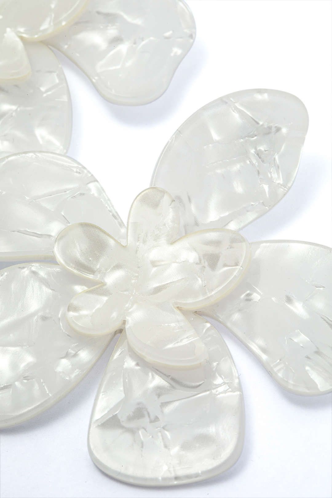 Oversized Floral Earrings sold by Micas product image thumbnail 3