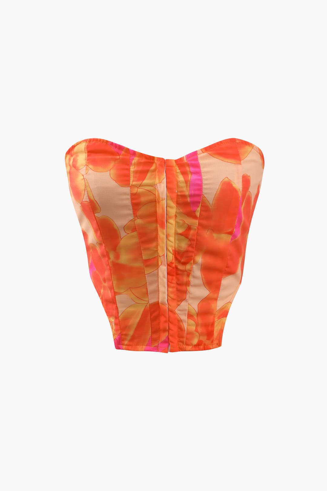 Blomster stroppeløs top sold by Micas