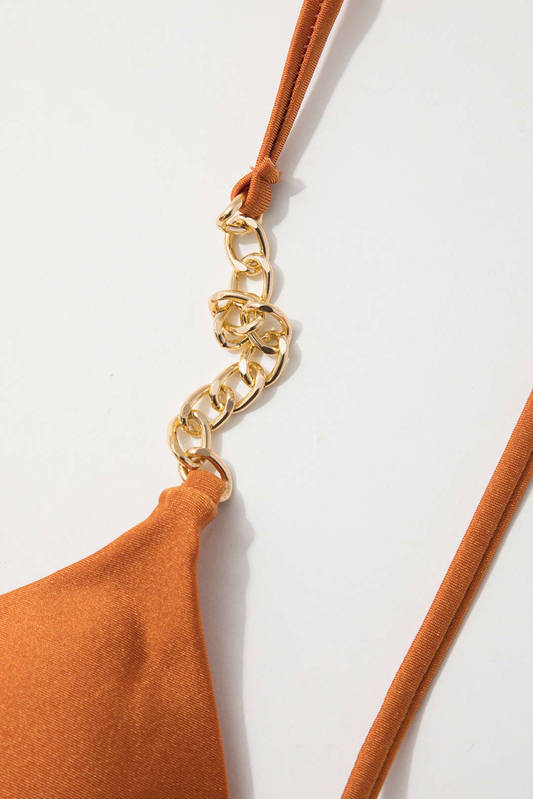 Tie Back Metal Chain Bikini Swimsuit Set sold by Micas product image thumbnail 3