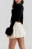 Basic Solid Velvet Long Sleeve Top sold by Micas