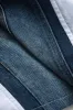 Denim Patchwork Bell Sleeves Langærmet skjorte sold by Micas