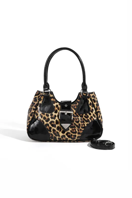 Leopard Print Cross-Body Bag sold by Micas