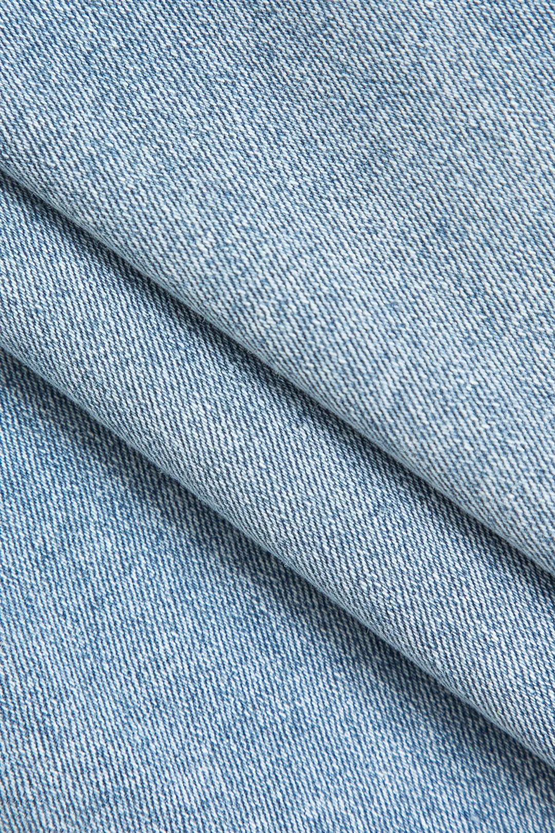 Solid Twist Knot Zipper Denim Skirt sold by Micas product image thumbnail 3