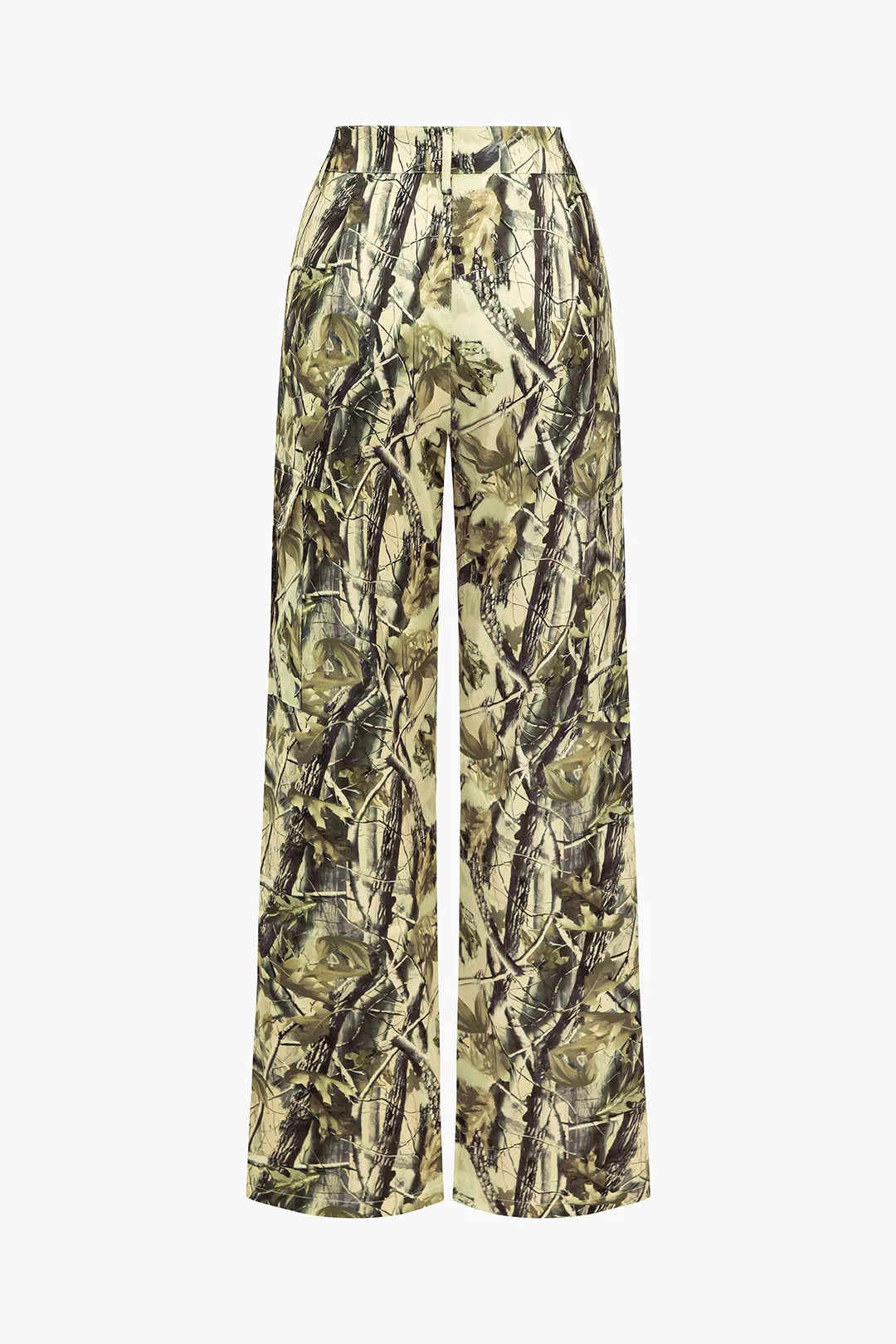 Artistic Print Pocket Zipper Trousers sold by Micas product image thumbnail 2