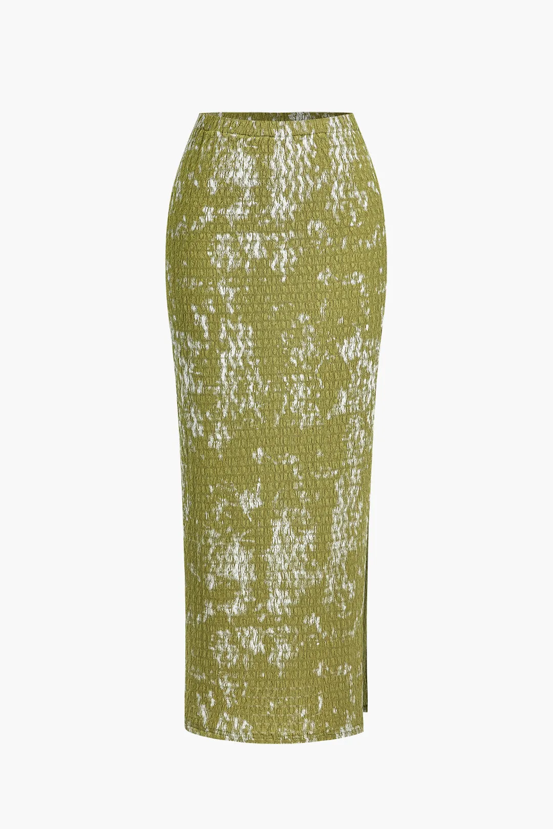 Twist Knot Crop Top And Midi Skirt Set sold by Micas product image thumbnail 3