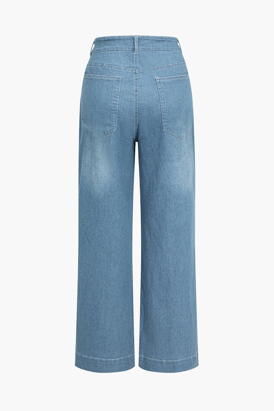 Basic Solid High Waist Jeans sold by Micas product image thumbnail 2