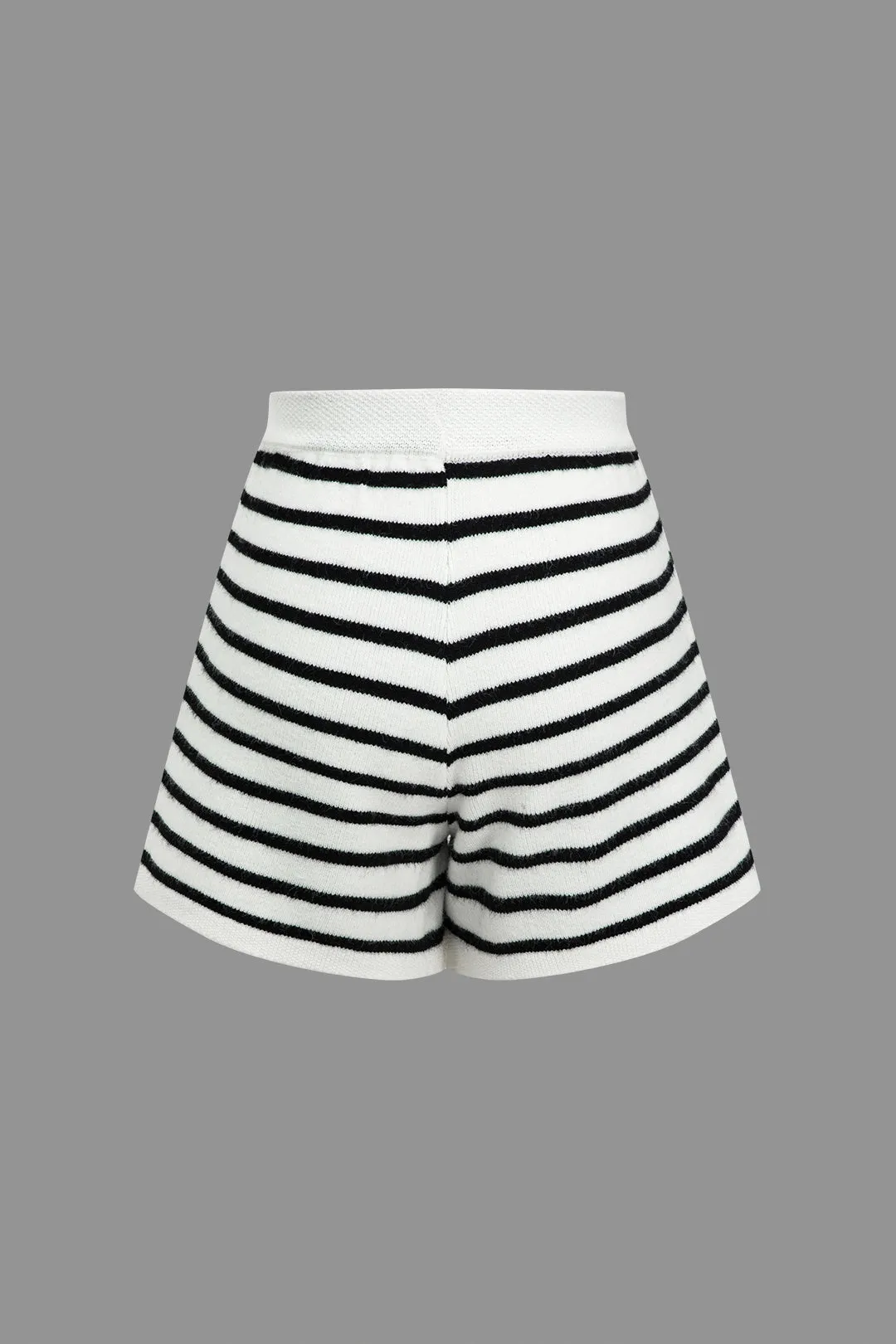 Stripe Print Knit Shorts sold by Micas product image thumbnail 2